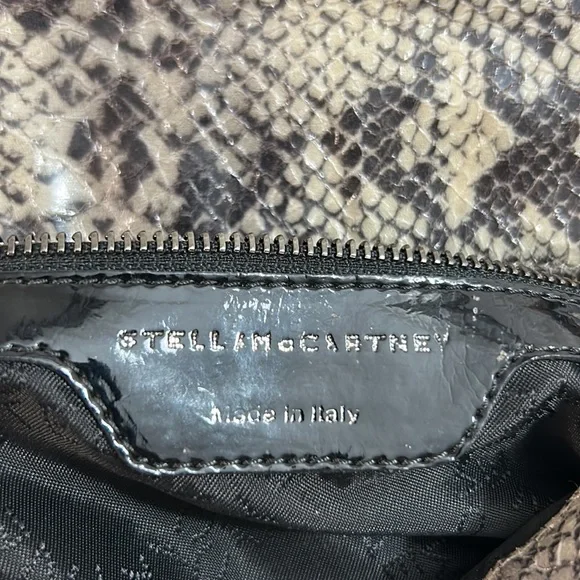Stella McCartney Falabella Faux Python Bag - Picture 3 of 10
